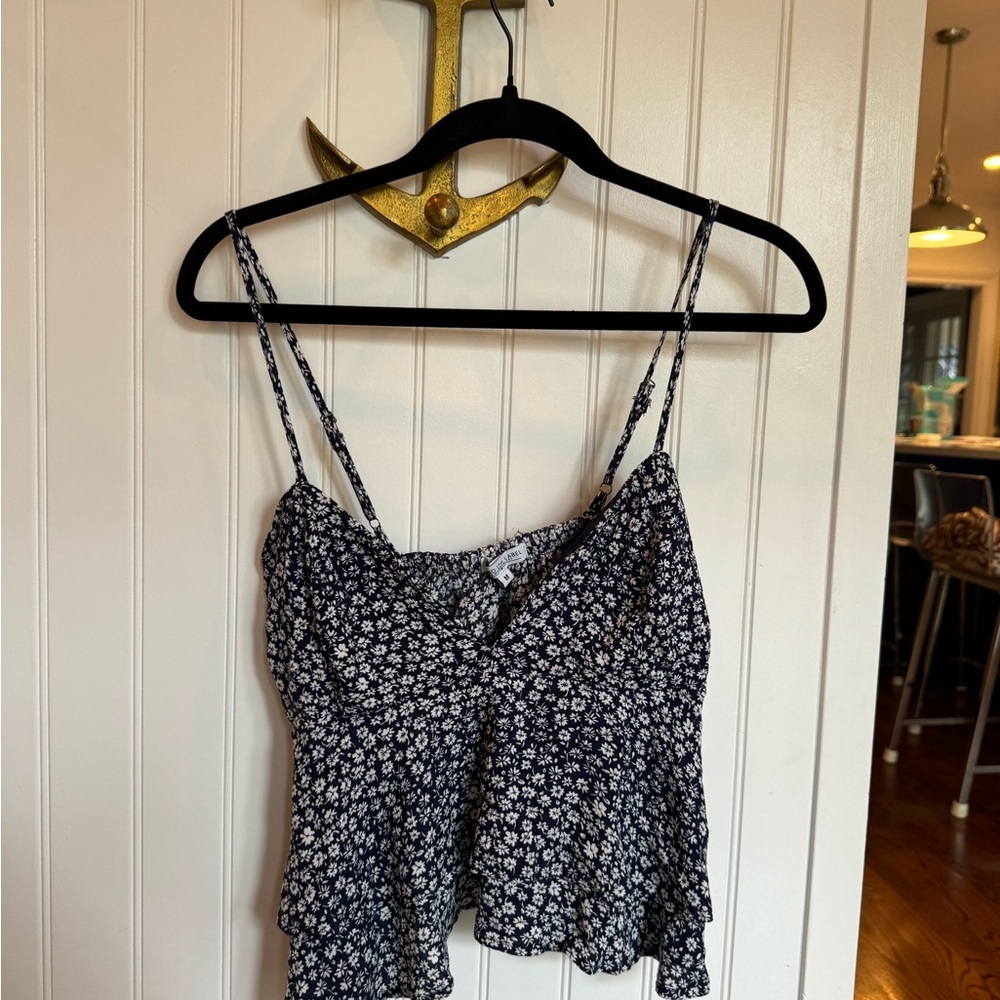 Wknd the label tiered tank. New with tags. Size medium